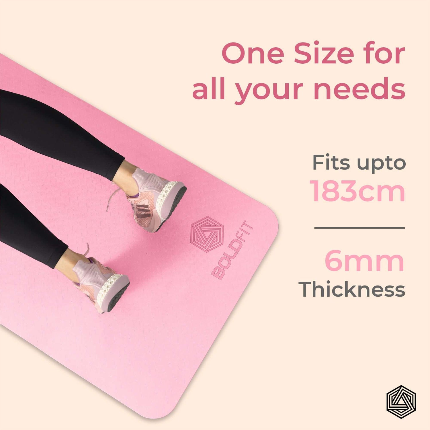 TPE Yoga Mat 6mm