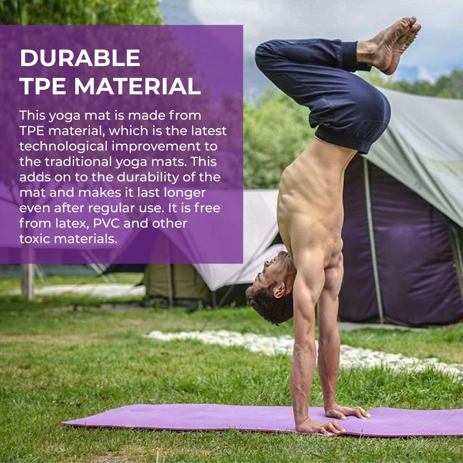 TPE Yoga Mat 6mm