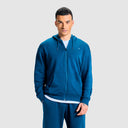 MEN SAILOR BLUE ZIPPER JACKET