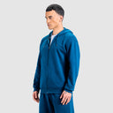 MEN SAILOR BLUE ZIPPER JACKET