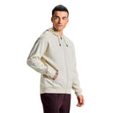 Mens White Cap Grey/ Beige Jacket