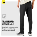 Endurance Mens Track Pants - Black