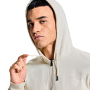 MENS WHITE CAPGREY/ BEIGE JACKET