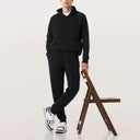 Men Jet Black jogger