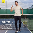 Endurance Mens Track Pants - Black