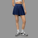 Limitless snatched Flared Skort- Navy Blue