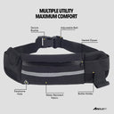 Running Waist Bag - Black