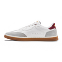 Klunys Men's Sneakers - White & Maroon