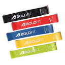Heavy Resistance Band Black Purple Green Set of 3