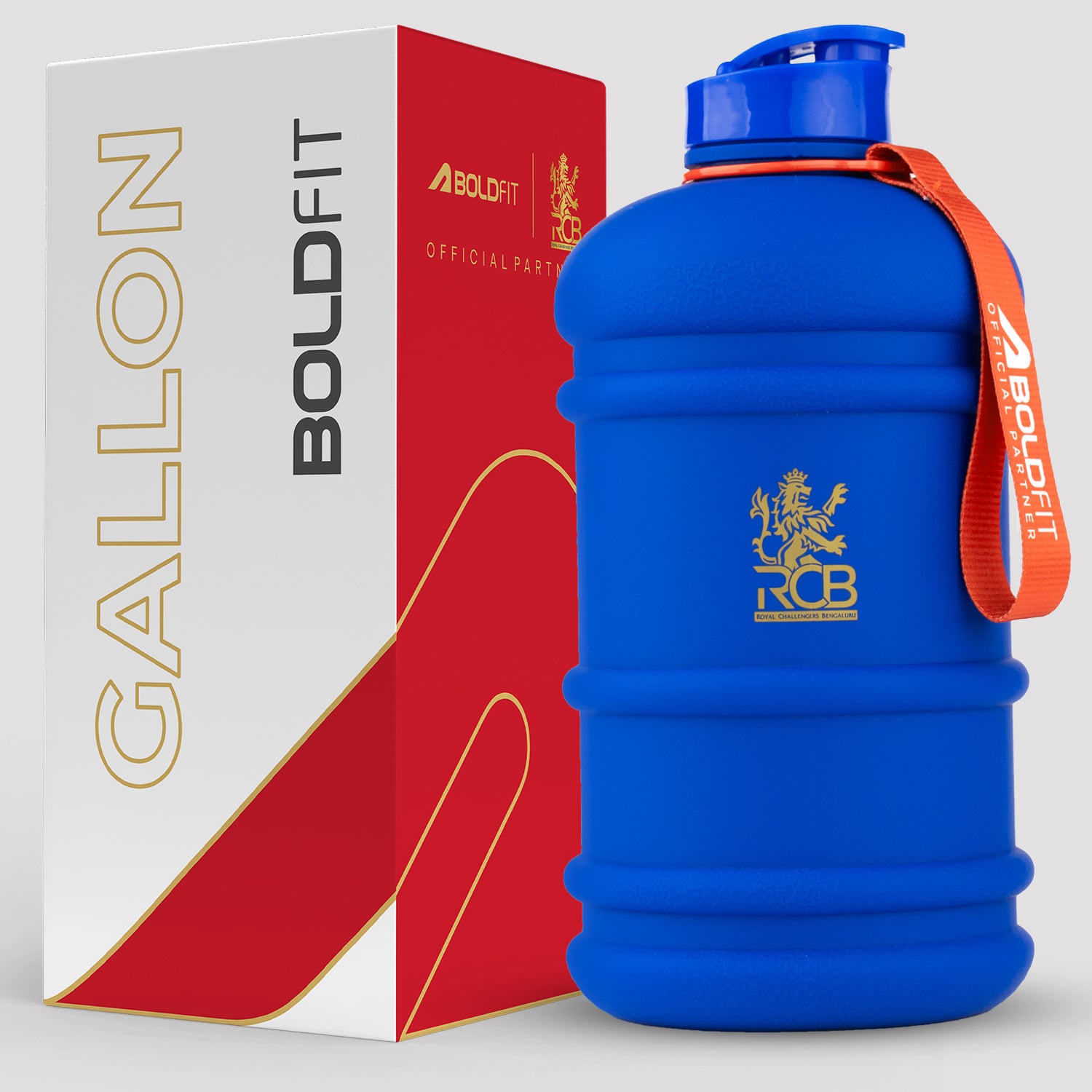 Official RCB 2.2L Gallon Bottle - Blue