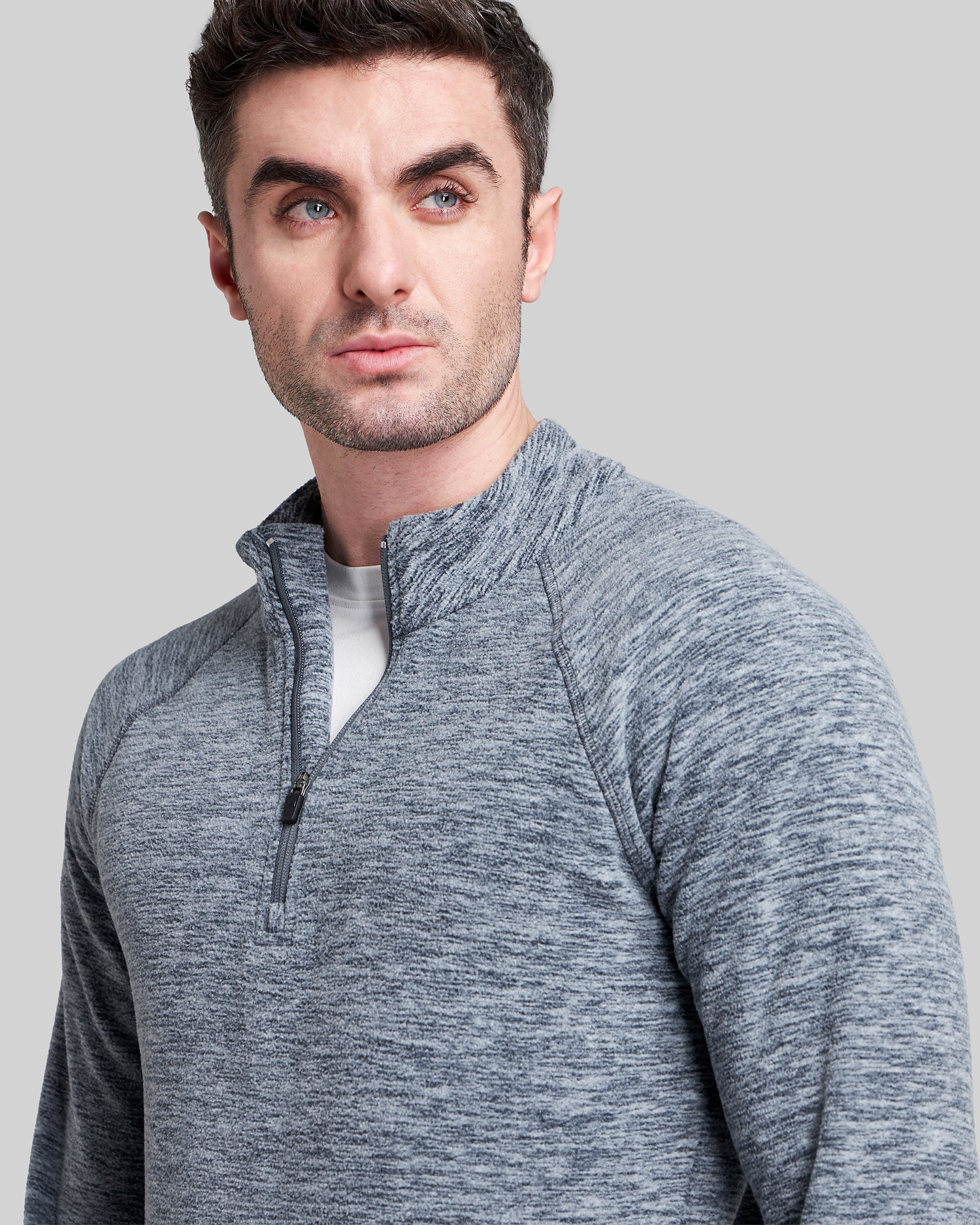 Mens Half Zip Sweatshirt Fleece
