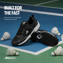 Archer Badminton Shoes - Black/White