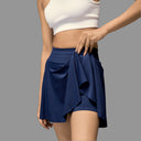 Limitless snatched Flared Skort- Navy Blue