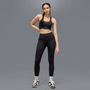 Limitless Snatched high waisted Ribbed Leggings - BLACK