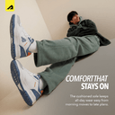 Code  Men's Shoes - White Blue