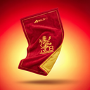 RCB BATH TOWEL - RED (70 x 140cm)