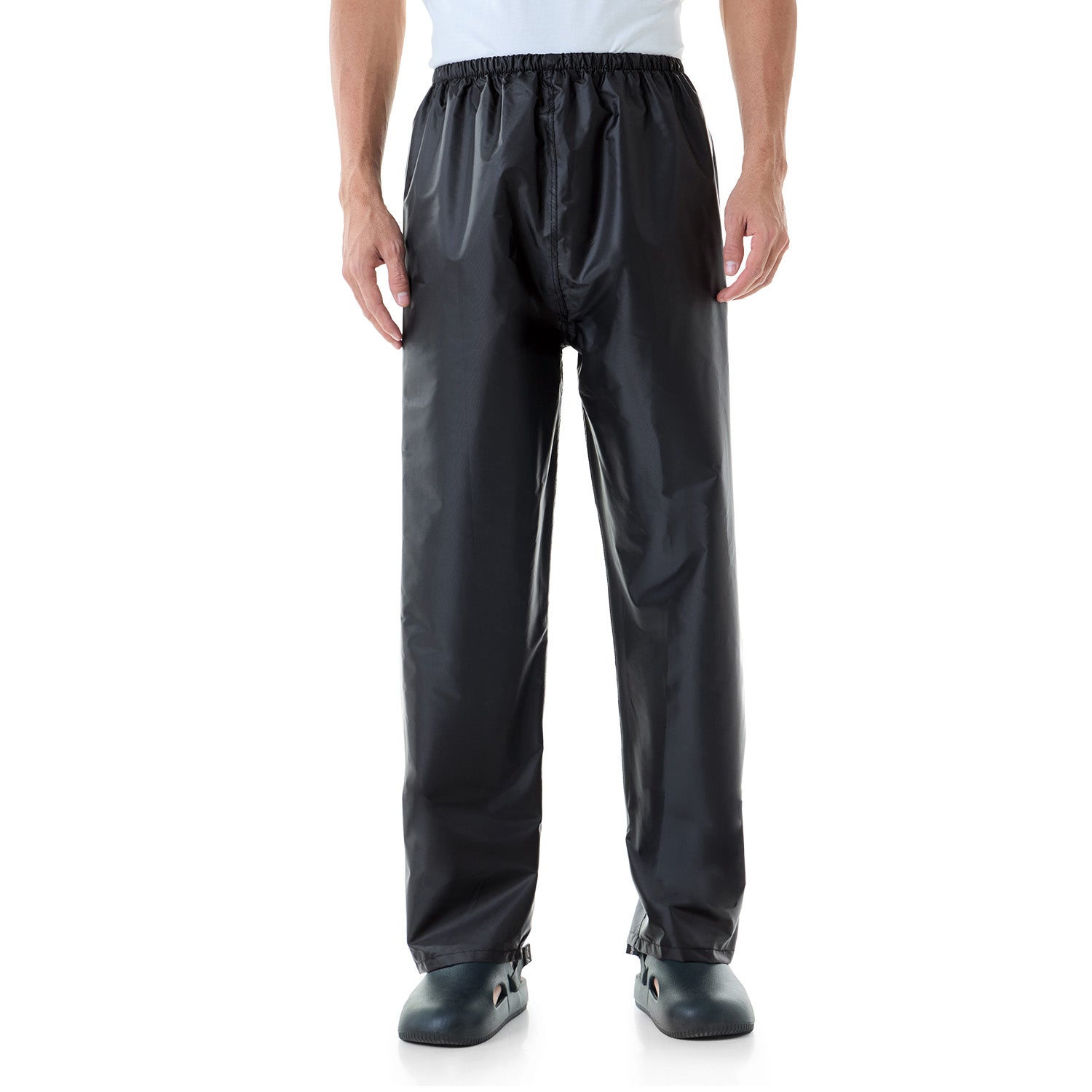StormBreaker Raincoat Top & Bottom Set - Black Grey