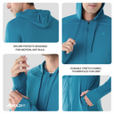 Mens Full Sleeve UV Protection Summer Jacket - Blue