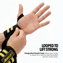 Force Grip Wrist wrap -Black