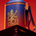 RCB Official Gallon Bottle Blue Red-1500 ml