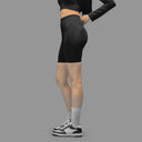 Limitless Snatched high waisted ruched back shorts - Black