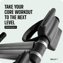 Rubber Tummy Trimmer - Metallic