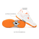 Archer Badminton Shoes - White/Orange