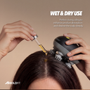 Scalp Flow Scalp Massager - Midnight black