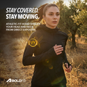 Womens Full Sleeve UV Protection Summer Jacket - Black