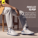 Code  Men's Shoes - White Blue