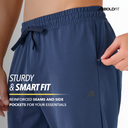 Casual Trackpant for Men - Navy