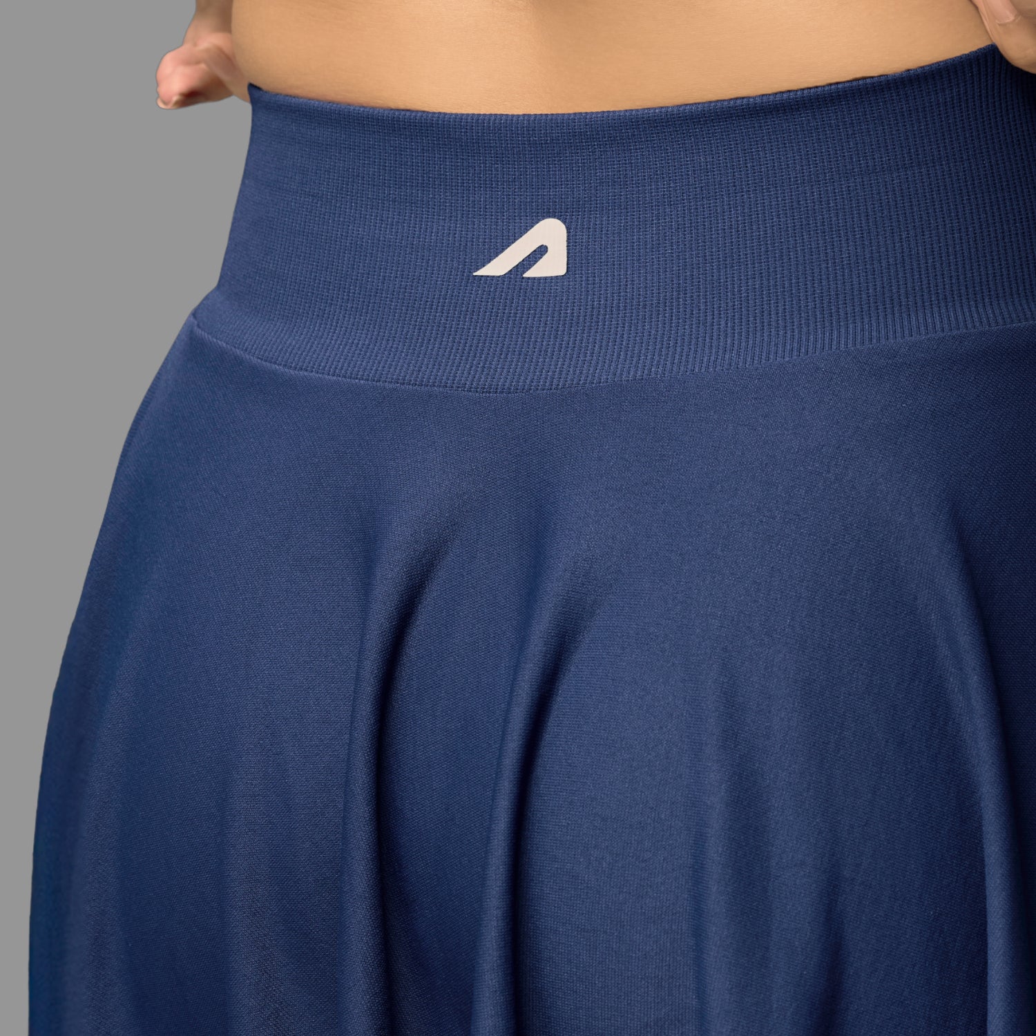 Limitless snatched Flared Skort- Navy Blue