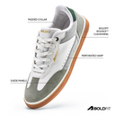Klunys Men's Sneakers - White & Green