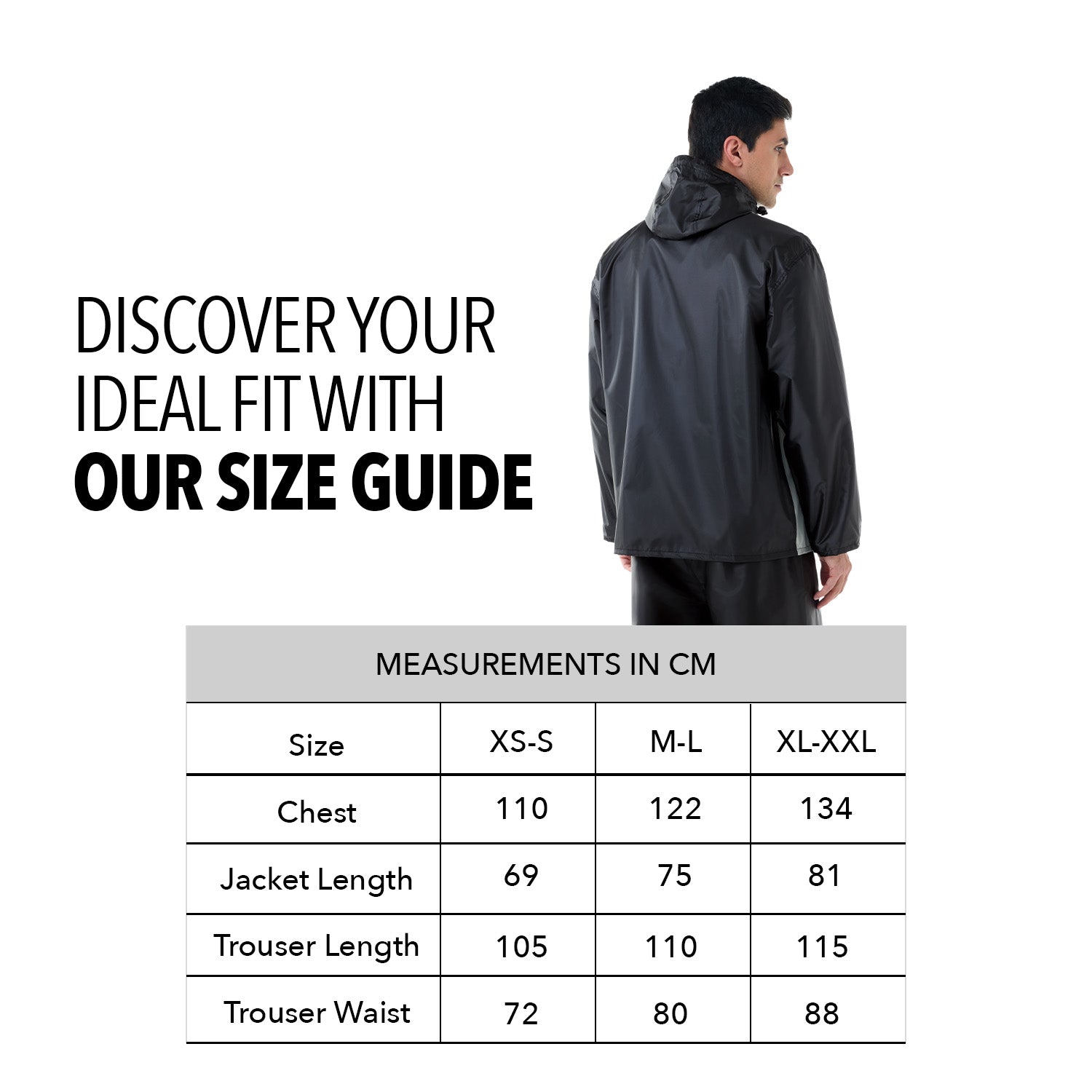StormBreaker Raincoat Top & Bottom Set - Black Green