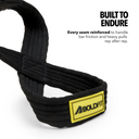 Eight lifting strap - Black