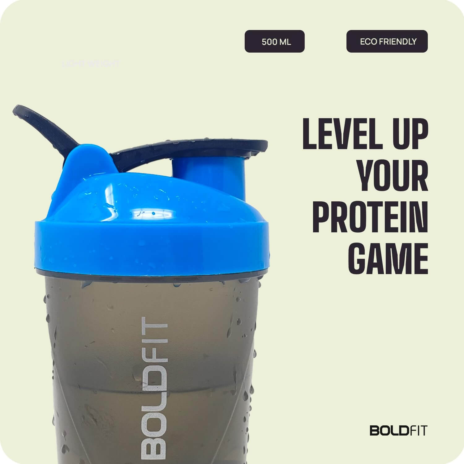 Compact Gym Shaker - 500ml