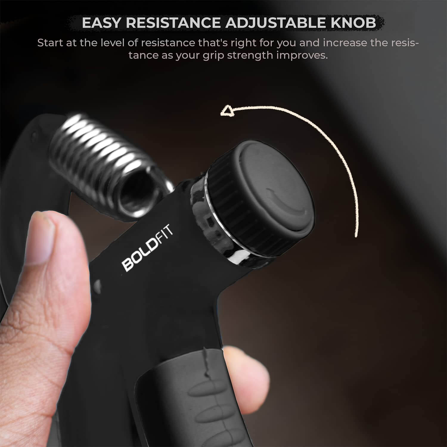 BoldGrip Adjustable Hand Gripper