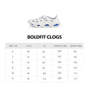 Men Slipon Dripz Sliders -  White Blue