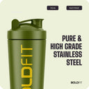 Steel Shaker Bottles for Gym 700ml