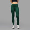 Limitless snatched high waisted diamond legging - Green