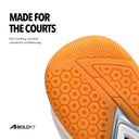 Archer Badminton Shoes - White/Orange