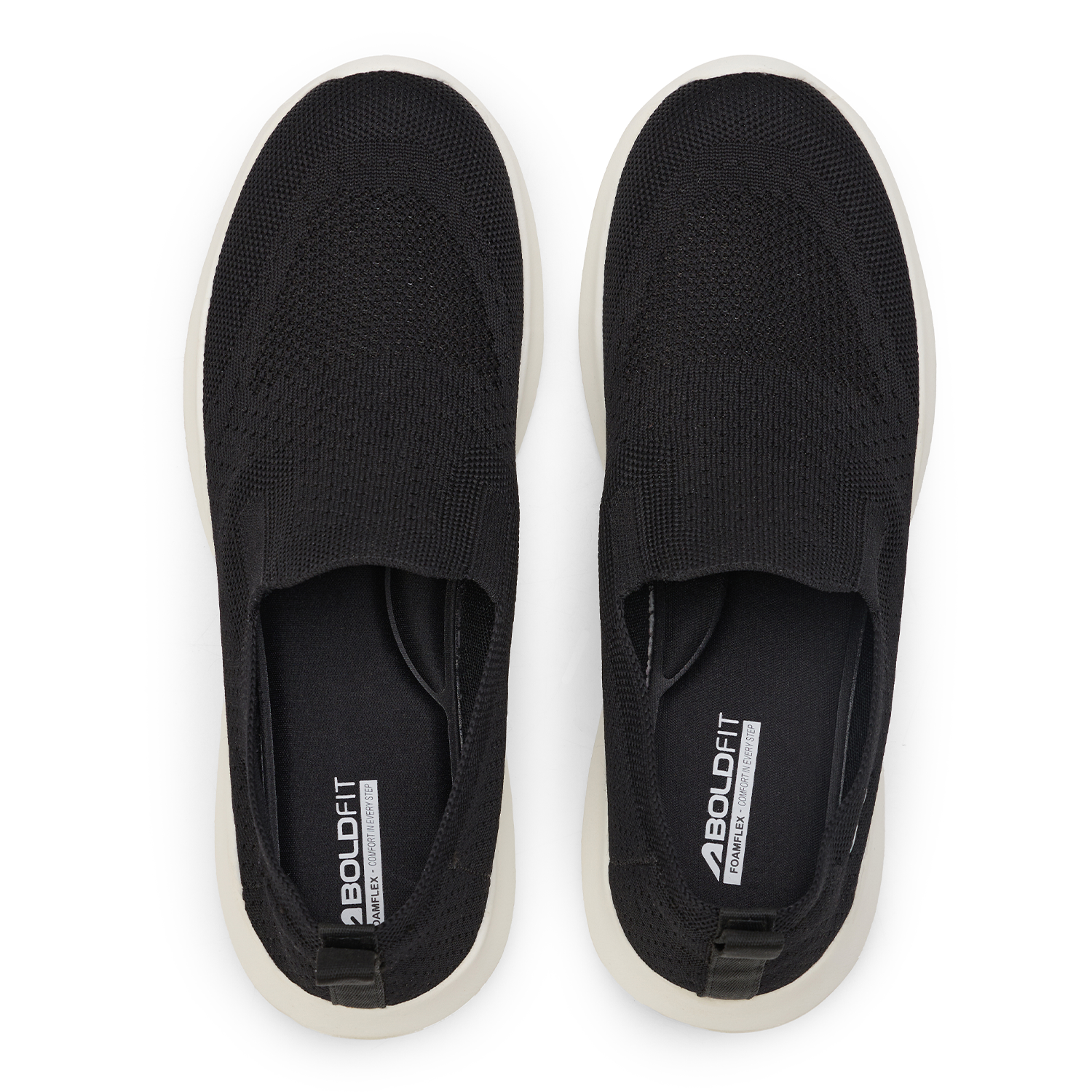 Women Glidex Stretch Knit Upper - Black