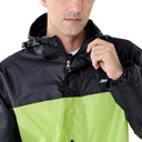 StormBreaker Raincoat Top & Bottom Set - Black Green