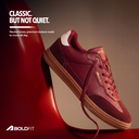 Klunys Men's Sneakers - Elite Maroon