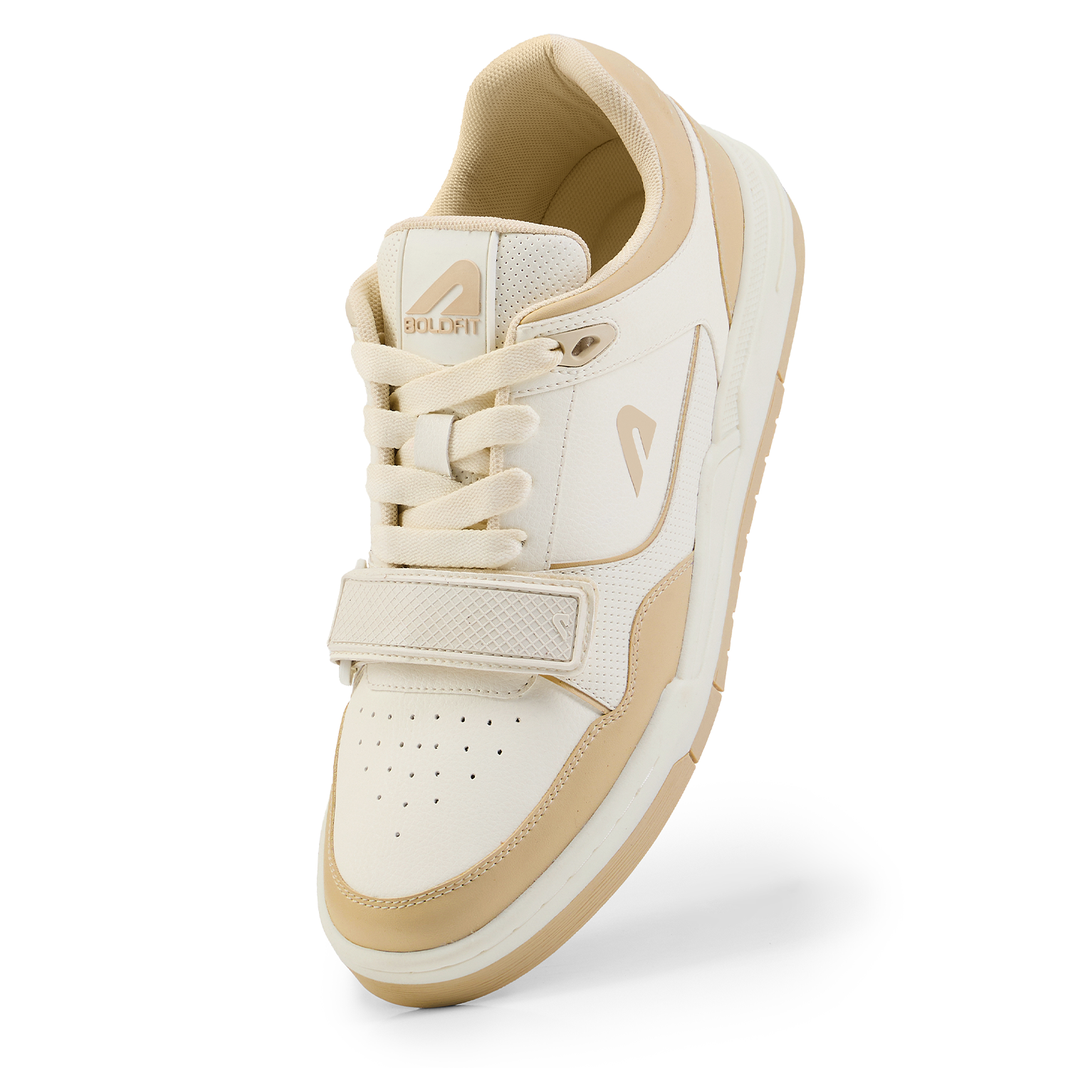 Boldfit Men DripWave Sneaker OFFWHITE/BEIGE