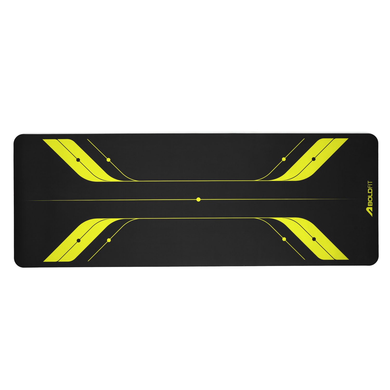 Butterfly 5mm Yoga Mat - Black