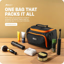 Boldfit Toiletry Bag Black Orange