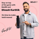 Stainless Steel water bottle - Black 1000ml
