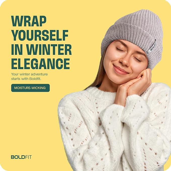 Boldfit Winter Cap - Beanie