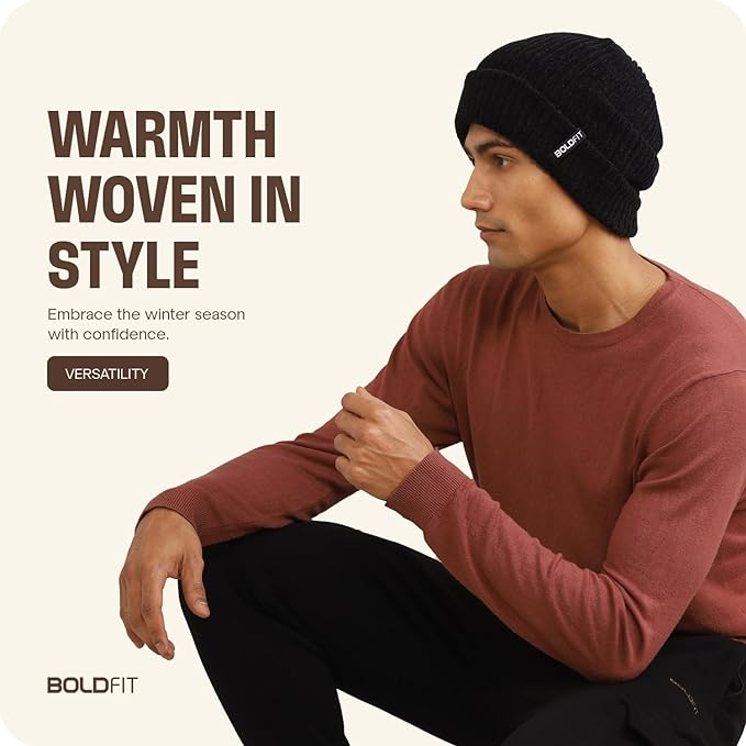 Boldfit Winter Cap - Beanie